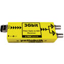 LYNX Technik Yellobrik ORX-1802-ST Fiber Optic to 3G SDI Receiver - ST Singlemode with Dual SDI Outputs