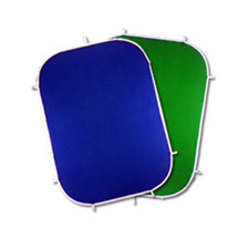 Photoflex BG-FlexDrop2 5x7 Reversible Chroma Key Blue and Green Background