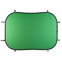 Digital Juice Chroma Pop Reversible Chroma Key Blue/Green 7 x 5 Portable Collapsible Chroma Key Background