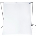 Westcott 9x10ft Wrinkle Resistant Cotton Background High-Key White Backdrop