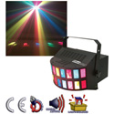 Eliminator E-108 Double Derby Sound Activated Multi-Dichroic Light FX