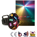 Eliminator Lighting E-110 Mystique Sound Active Special FX Multi-Colored Beams