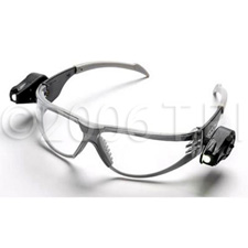 Light Vision Safety Clear Glasses w/Built In Ultra-Bright LED Lighting