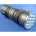 High Intensity 21 LED 3 AAA Machined Aluminum Flashlight