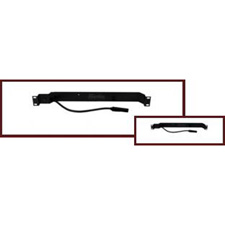 Littlite RL-10-S-LED 1 RU Raklite with One 12 Inch LED Gooseneck