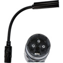 Littlite X Series;3-Pin XLR Connector; 2.4 Watt Incandescent Lamp; 6; 12 or 18 Inch Gooseneck