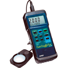Extech 407026 - Heavy Duty Light Meter with PC Interface