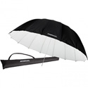 Westcott  7ft Parabolic Umbrella - White / Black
