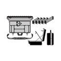 LOWEL GO-85 Multi-System Hard Case w/ Movable Partitions