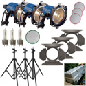 Arri 571925P ARRILITE 750 Plus/3 KIT with Wheels
