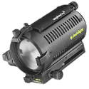 Dedolight DLH4 light head With DT24-1u in-line electronic dimmable power supply 150W/120VA