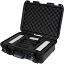 FloLight MicroBeam SWAT Travel Kit -
KIT-LED2X2S-1X1S-HARD-D Light Kit with Sony Battery Plate and Hard Case
