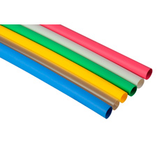 Flexible PVC Heat Shrink Tubing 1/4-Inch Diameter