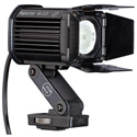 Sachtler Reporter 8 LED Light With AB Powertap Conn and Barn Doors
