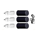 Lowel FLO-X3 65w Accessory Pak for Rifa eX 55/66/88