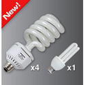 Westcott 5 pack 50-watt DaylightFluorescent Lamps