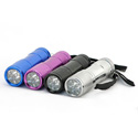 Ultra Bright 9 LED 3 AAA Flashlights In 12000 MCD