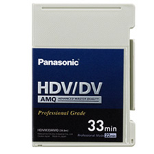 Panasonic AMQ Series Professional Grade HDV/DV Tapes