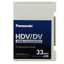 Panasonic AMQ Series Professional Grade HDV/DV Tapes
