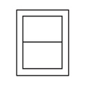 U-Matic Cassette Face Labels 2 Up Horizontal 100 Sheet Pack