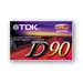 TDK D Series Normal Bias Audio Cassette Tapes