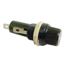 15 Amp 3AG Type UL Rated Panel Mount Fuse Holder