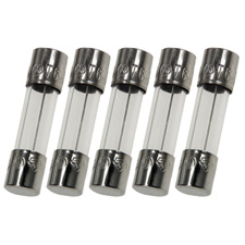 5x20mm Replacement Fuses European GMA Type - 250VAC