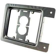 CADDY Metallic Low Voltage Mounting Brackets 1 and 2 Gang