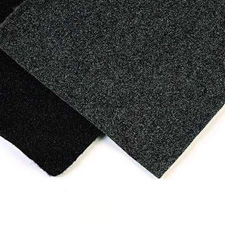 Penn-Elcom M5005-BR Black Indoor/Outdoor Carpeting 6 Foot Wide - Sold Per Yard