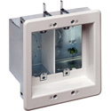 Arlington TVBS505 2-Gang Steel Recessed TV Box