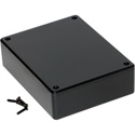 Hammond 1591GSBK 4.8 x 3.7 x 1.2 Inch Project Box; Black