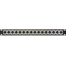 TecNec 8 & 16 Point XLR Patch Bays with Neutrik D Series Connectors
