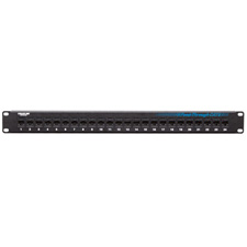 Black Box JPM814A CAT6 Feed-Through Patch Panel (24-Port)