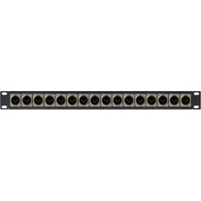 TecNec 8 & 16 Point XLR Patch Bays with Neutrik D Series Connectors
