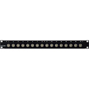 Canare BNC & F Connectors 16 and 32 Point Bulkhead Patch Bays