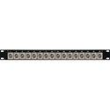Canare 161U-FJRU & 322U-FJRU 16 & 32 Point Flushmount F Feedthru Panels