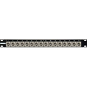Canare 161U-RJRU & 322U-RJRU 16 and 32 Point Canare Flushmount RCA To BNC Feedthru Panels