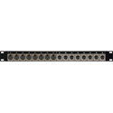 16 & 32 Point TecNec Flushmount Canare XLR Male & Female Solder Panels