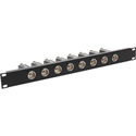 Rack Mount Patchbay 8 Port BNC-XLR F-F