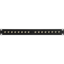 Connectronics 75ohm 2GHz BNC Feed-thru Panel for HD-SDI and SDI
