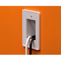 Arlington Industries CE1 Scoop Series Cable Reversible Entrance Plates
