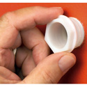 Arlington WB500 1/2 Inch Wallboard/Sheetrock Wire Bushing 100 Pk White