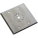 Atlas Sound HX25-2 Double Gang S/S Plate with Dial Scale Stamped and Paint Filled