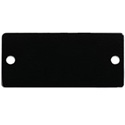 Kramer W-Blank Wall Plate Insert Blank Slot Cover Plate (Gray)