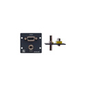 Kramer WXA-2P 15-pin HD 3.5mm Stereo Audio Wall Plate Insert