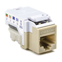 Hellermann Tyton Modular CAT-6 To 110 Punchdown Keystone Jacks