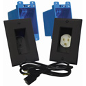 MidLite A46 In-Wall TVPower Solution Kit Black