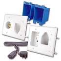 Rapid Link Power In-Wall Power and Rated AV Cable Installation KIt
