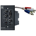 Kramer WP-220 Computer Graphics & Video Line Amplifier with Audio & Wall Plate