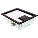 RFL Series DRaised Access Floor Boxes  3 In Deep Back Box with 2 -1 Gang Plates